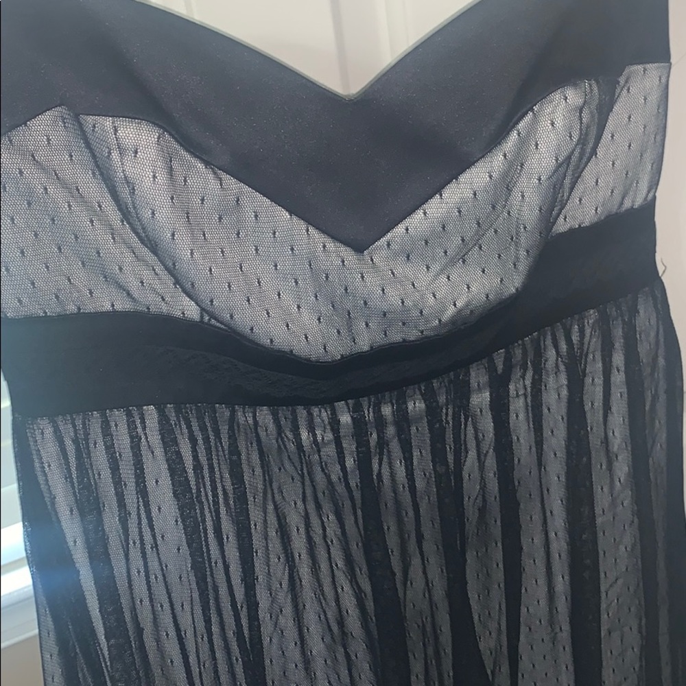 Black lace dress